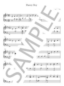 Danny Boy（Londonderry Air）ダニーボーイ（ロンドンデリーの歌）【楽譜あり sheet music】
